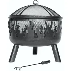 Buschbeck Feuerschale Faya inklusive Grillrost von Buschbeck