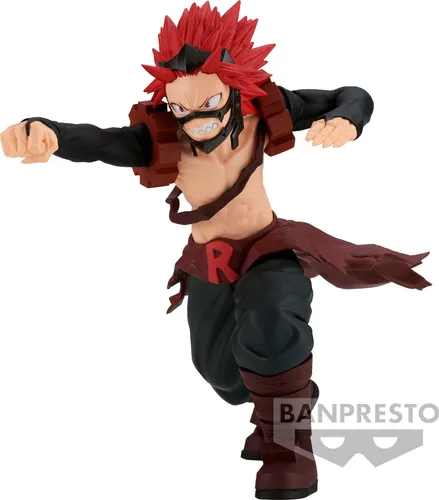 Banpresto My Hero Academia – Red Riot Figur - Actionfigur aus PVC, handgefertigt und 13 cm hoch. Ideal für Anime-Fans und Sammler, kommt in umweltfreundlicher Verpackung und mit Basisständer.
