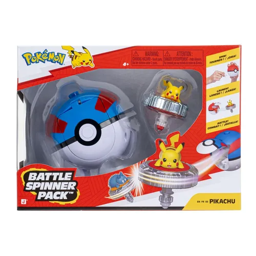 Pokémon BATTLE SPINNER PIKACHU mit Great Ball von Pokémon