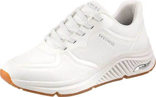 Skechers Sneaker (1-tlg) Weiß 37 EU – Bequeme Alltagsbegleiter - Stylische Sneaker in Größe 37, ideal für jeden Tag. Mit Schnürverschluss und runder Kappe für optimalen Komfort und lässigen Look.