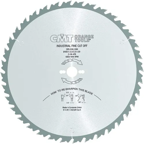 Kreissägeblatt HM 500x30mm 44z für Längsschnitt Holz
