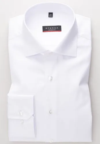 Eterna Langarmhemd - Blickdicht und Stilvoll - Das ETERNA Langarmhemd bietet eine elegante Lösung für stilsichere Männer. Blickdicht und bügelfrei aus 100% Baumwolle, garantiert es höchsten Tragekomfort und perfekte Passform für jeden Anlass.