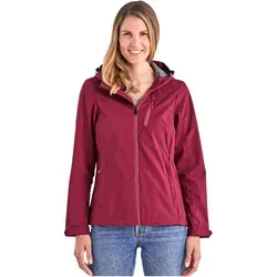 Killtec Damen Softshelljacke KOS 89 WMN, dunkelrose - Funktionsjacken, leichte und umweltfreundliche Softshelljacke mit Kapuze, wasser- und windabweisend, perfekt für Frühling/Sommer mit PFAS-freier Imprägnierung