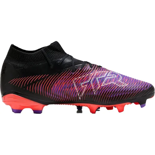 Puma Future 8 Pro FG/AG Fußballschuhe - Hochwertige Fußballschuhe für Männer, ideal für Naturrasen und Kunstrasen. Innovatives Stollendesign sorgt für maximale Wendigkeit und Grip, während das elastische Obermaterial für optimalen Komfort und Passform sorgt.