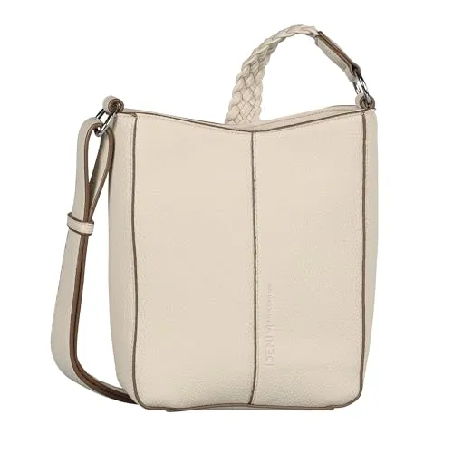 TOM TAILOR Umhängetasche Cross Bag beige - Umhängetasche in Beige, aus hochwertigem Polyurethan mit verstellbarem Schulterriemen. Ideal für stilvolle Auftritte und praktischen Alltag.