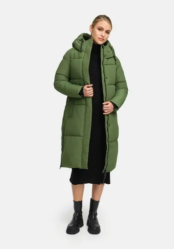 Marikoo Winterjacke Michikoo Extra langer Schnitt mit seitlichen Belüftungsöffnungen