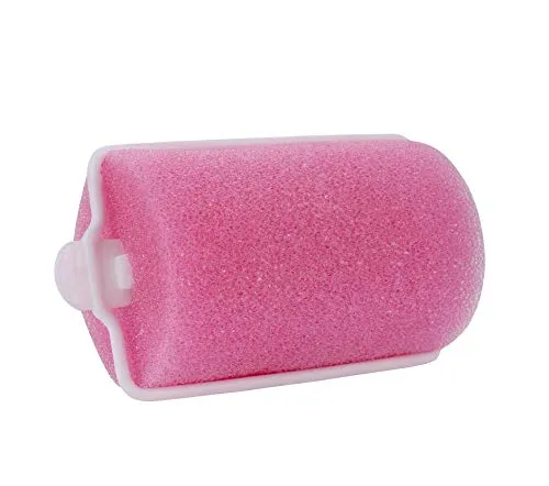 Ponik's Lockenwickler Schwamm Set, Haarrollen, Flexible Haar Styling, 38 mm, 12 Stk, Rosa