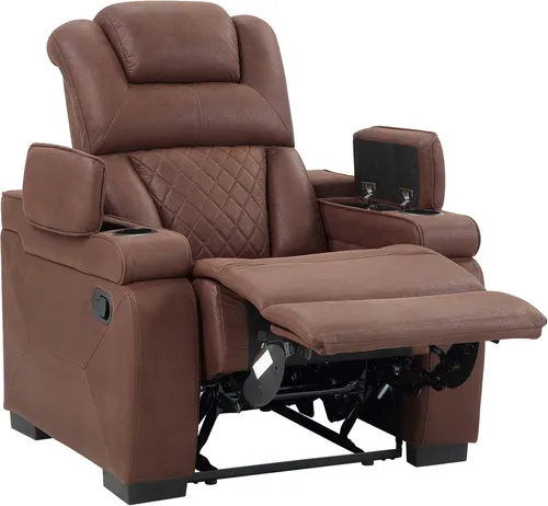 Relaxsessel Faris, braun, 95cm Breite von ATLANTIC home collection
