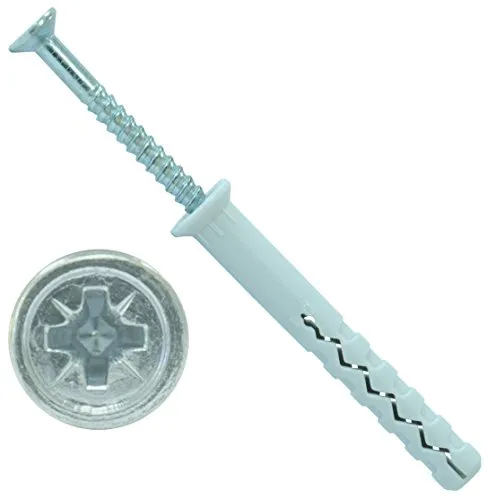 PARCO Nageldübel ND 6,0 x 40 mm Senkkopf verzinkt 200 Stück