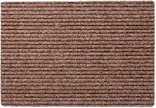 Betz Fußmatte Fußmatte Fußabstreifer Größe 40x60cm Farbe braun meliert, rechteckig, Schmutzfangmatte
