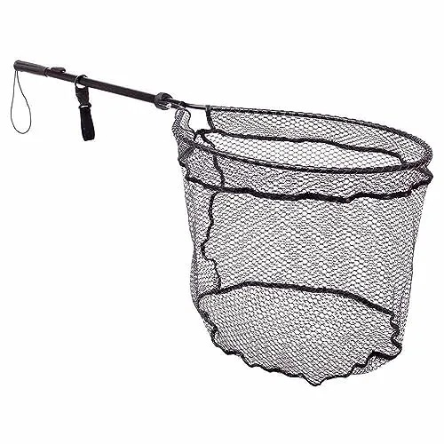 Savage Gear With Lock Landing Net 72 cm - Angelnetz mit 72 cm Durchmesser, ideal für sicheres Landen von Fischen und einfaches Handling dank der praktischen Lock-Funktion.