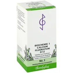 Biochemie 1 Calcium fluoratum D12 Tabletten Bombastus
