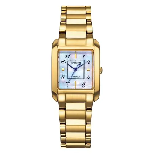 CITIZEN Women's Analog Quarz Uhr EW5602-81D - Elegante Armbanduhr für Damen mit Eco-Drive Antrieb und hochwertigem Edelstahl Armband, perfekt für jeden Anlass.
