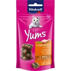 Vitakraft Cat Yums® + Huhn & Katzengras 40g