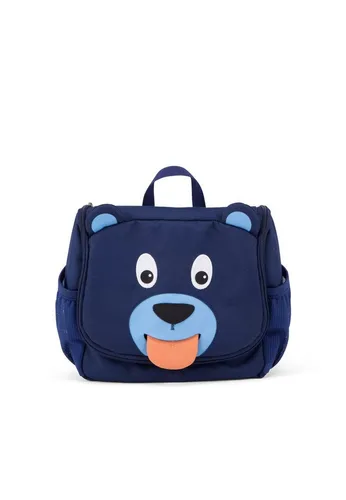 Affenzahn Kulturbeutel Kulturtasche Bär in blau von Affenzahn