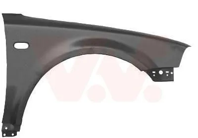 VAN WEZEL Kotflügel VW 5837656 - Autoteile, hochwertiger Kotflügel für VW, ideal für einen präzisen Einbau vorne rechts mit Blinkleuchtenloch.