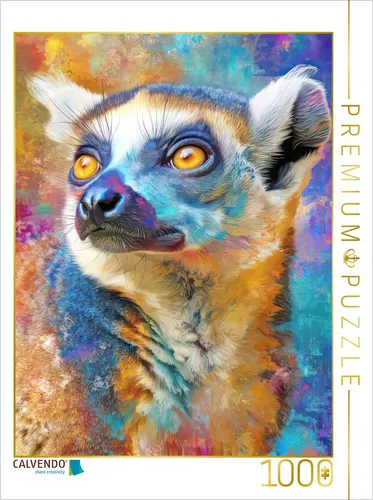 CALVENDO Puzzle Neo expressive Tierportraits | 1000 Teile