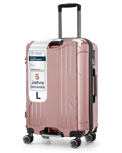 4FLY Aluminium-Rahmen Hartschalen-Reisekoffer Ultraleicht L