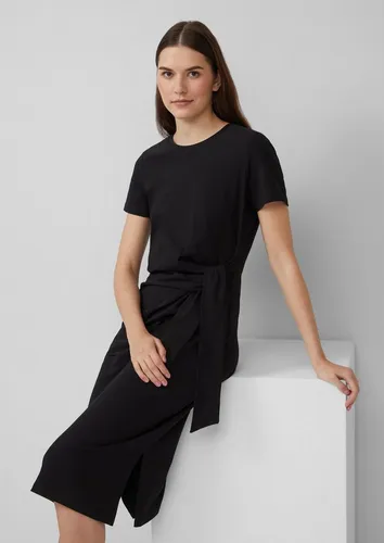 s.Oliver Maxikleid Jersey-Kleid mit Knotendetail Knoten von s.Oliver