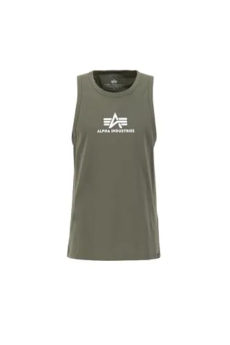 Alpha Industries Basic Tank T-Shirt für Herren Dark Olive