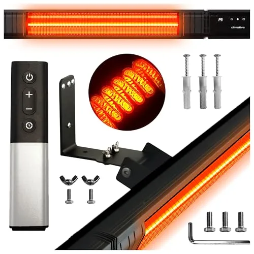 Climative Infrarot Heizstrahler RAY 2500W von Climative