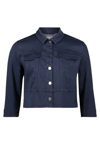 Betty&Co Blusenblazer Blazerjacke Kurz 3/4 Arm