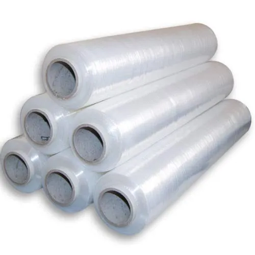 Palettenfolie Stretchfolie 300 m lang 50 cm breit, 17µ Transparent Durchsichtig 6 Rollen