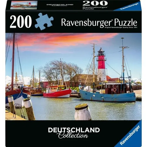 Ravensburger-12001476 Der Hafen von Bsum      200p NEU OVP Der Hafen von BÃ¼sum