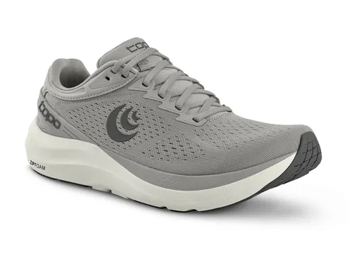 Topo Laufschuhe Phantom 3 - Dämpfung & breite Zehenbox, grau Herren, Größe 44,5 (10,5) - Laufschuhe der Super Cushion Neutralschuhe - exzellenter Komfort mit 5mm Low-Drop und neuem ZipFoam-Zwischensohlensystem für optimale Dämpfung und Dynamik.