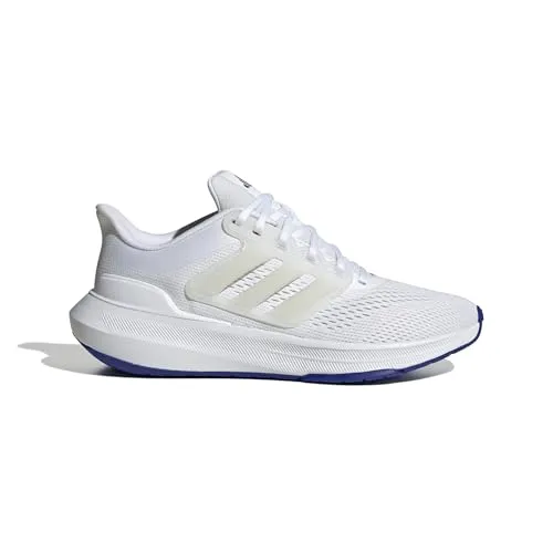 adidas Damen Ultrabounce Shoes - Atmungsaktive Laufschuhe in Cloud White/Zero Metallic/Lucid Blue, 38 2/3 EU - Laufschuhe mit innovativer Atmungsaktivität für maximalen Komfort und Unterstützung beim Laufen, ideal für sportliche Damen.