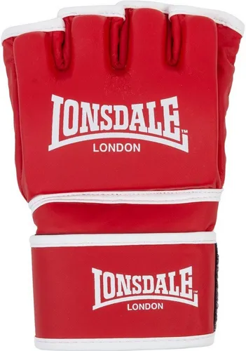 Lonsdale MMA-Trainingshandschuhe HARLTON - Boxhandschuhe aus hochwertigem Kunstleder mit starkem Klettverschluss für optimale Passform und sicherem Halt, ideal für intensives MMA-Training.