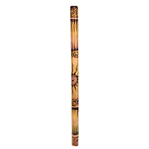 Terré Bambus Didgeridoo, beflammt und bemalt, 120cm von Terré
