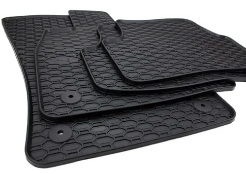 Kfzpremiumteile24 Gummimatten Kompatibel mit Q2 (GA) Baujahr ab 11/2016 Premium Fußmatten Allwetter Schwarz 4-teilig