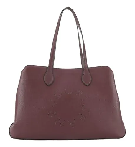 JOOP! Schultertasche Giro - Stylish und geräumig - Schultertasche aus Polyurethan in Burgundy, ideal für den Alltag mit viel Stauraum und praktischen Fächern für optimale Organisation.