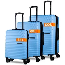 cocoono Larnaka 4 Rollen Kofferset 3-teilig