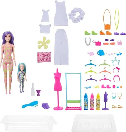 Barbie Colour Reveal Tie Dye Fashion Maker