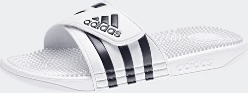 adidas Sportswear ADISSAGE BADESCHLAPPEN Badesandale Badelatschen - Die adidas Adissage Badeschlappen bieten einen anpassbaren Riemen und ein komfortables Fußbett mit Massagenoppen. Ideal für Erholung nach dem Workout und ein Must-Have für jede Sporttasche.