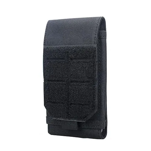 Handy Gürteltasche, Smartphonetasche Handyholster, Tactical Molle Mobile Phone Belt Pouch für 4