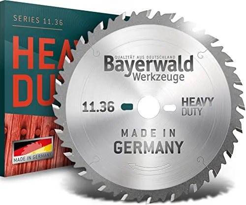 Bayerwald Kreissägeblatt HM 185 x 1.8/1.4 Z20 WZ - Kreissägeblätter für Bau und Handwerk, ideal für schnelle Schnitte in Holzwerkstoffen, Kunststoffen und NE-Metallen. Perfekt für Akku-Kreissägen durch geringe Schnittbreite.