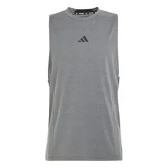 adidas Men's Designed for Training Workout Tanktop DGH Solid Grey 2XL - Activewear-Tops für Herren mit AEROREADY-Technologie für optimalen Feuchtigkeitstransport und Komfort während des Trainings.