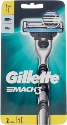 Gillette Mach3 Rasierapparat + 1 Nachfüllpackung