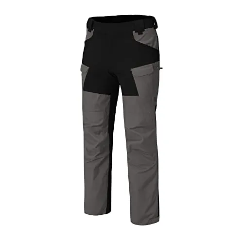 Helikon-Tex Outback Line HOP Hybrid Outback Hose DuraCanvas VersaStretch, Herren, Wolkengrau/Schwarz, W40