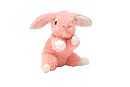 Mollis Kuscheltier - Kuschelhase - 16 cm - Plüschtier-Hase - Kinder-Kuscheltier - weiches Stofftier für Kinder und Babys (Pink)