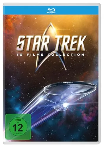 Star Trek I-X Film Collection - Remastered [11 Blu-rays] + [Bonus Blu-ray] - Filme, erleben Sie die legendären Abenteuer der Star Trek Saga in atemberaubender Remastered-Qualität mit zusätzlichem Bonusmaterial.