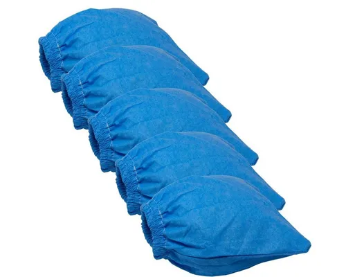 FixedByU Staubsaugerbeutel Stoffbeutel 5x Textilfilter-Beutel Stoffilter blau Trockenfilter, passend für Parkside