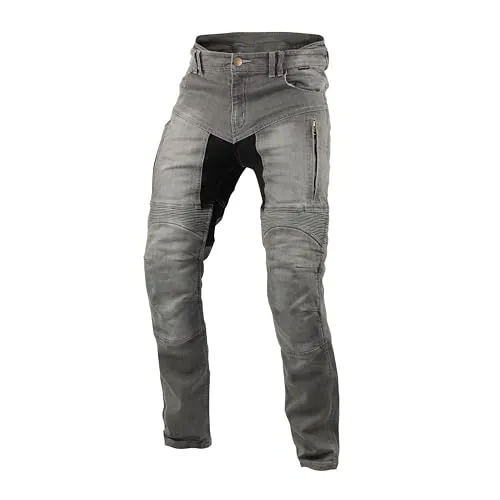 Trilobite Damen Parado Motorradjeans, Grau, 30W Grande Longueur - Die Trilobite Parado Jeans vereinen Komfort und Schutz für Biker. Mit ergonomischen Stretcheinsätzen und hochwertigen Materialien bieten sie optimale Bewegungsfreiheit und Sicherheit bei jeder Fahrt.