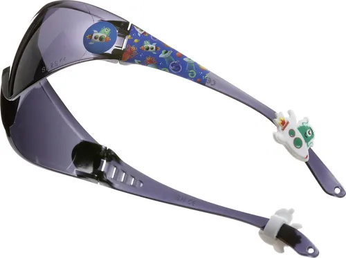 Gebol Schutzbrille Little Helpers Weltall blau getönt
