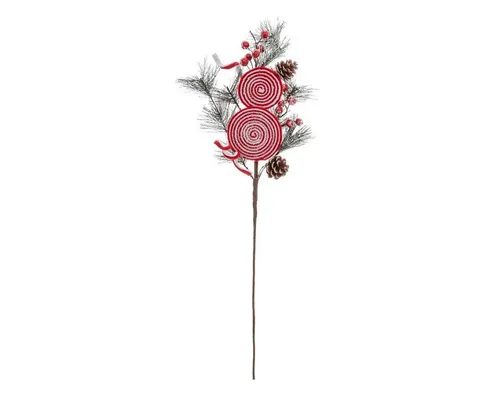 Atmosphera Créateur d'intérieur Adventskranz Dekozweig Weihnachtsschmuck, 75 cm