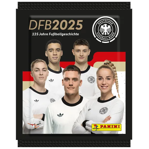 DFB 2025 - 125 Jahre Fußballgeschichte - Sammelsticker - 1 Tüte