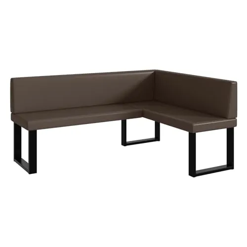 MEBLINI Eckbank für Esszimmer in braun von MEBLINI